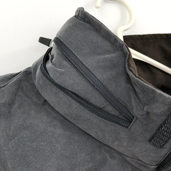 Rugged Elements Trek Utility Jacket Mens XL Gray Full Zip Hooded Water Resistant - Picture 13 of 16